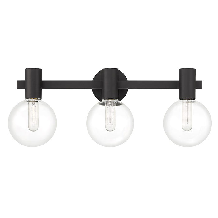 Savoy House Wright 3-Light Bathroom Vanity Light, Matte Black