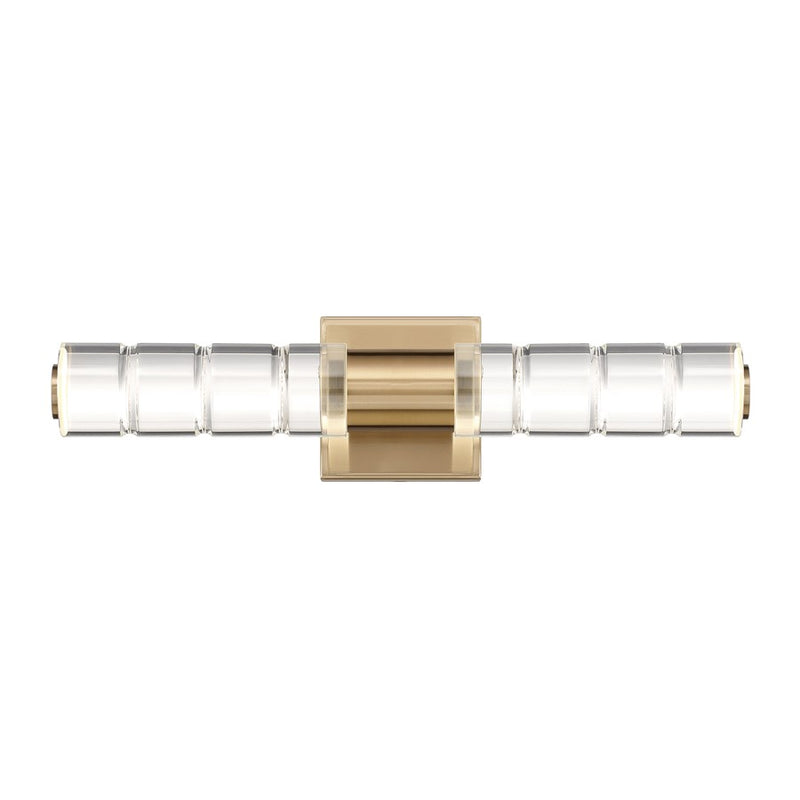 Savoy House Beale LED 18" Bathroom Vanity Light, Noble Brass