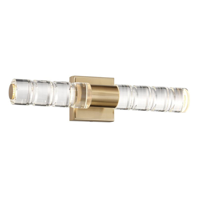 Savoy House Beale LED 18" Bathroom Vanity Light, Noble Brass
