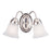 Savoy House Brighton 2-Light Bathroom Vanity Light, Satin Nickel - 8-3280-2-SN