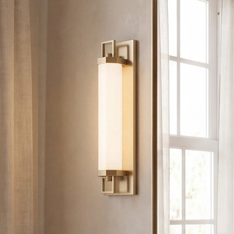Savoy House Parker 18" Bath Sconce, Noble Brass