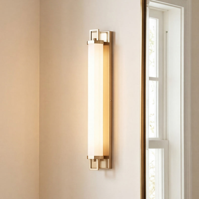 Savoy House Parker 28" Bath Sconce, Noble Brass