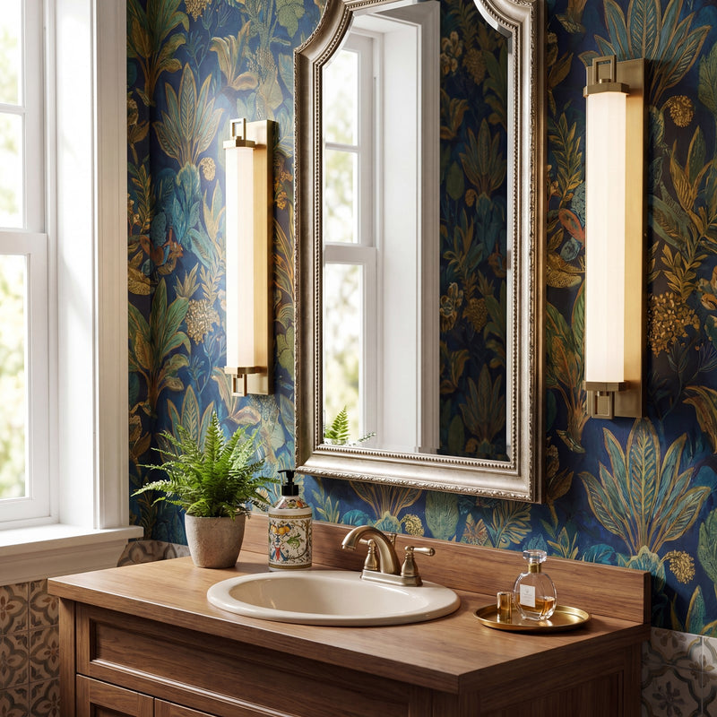 Savoy House Parker 28" Bath Sconce, Noble Brass