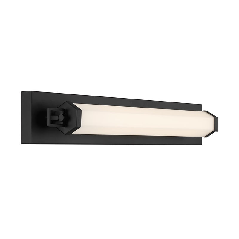 Savoy House Parker 28" Bath Sconce, Black Lustre