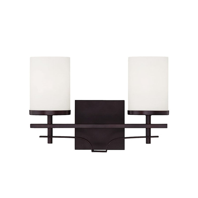 Savoy House Colton 2-Light Bathroom Vanity Light, English Bronze