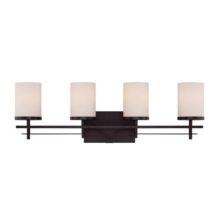 Savoy House Colton 4-Light Bathroom Vanity Light, English Bronze - 8-338-4-13