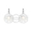 Savoy House Addison 2 Light Bath, Polished Chrome/Clear Starburst - 8-3981-2-11