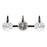 Savoy House Addison 3-Light Bathroom Vanity Light, Matte Black - 8-3981-3-BK