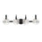 Savoy House Addison 4-Light Bathroom Vanity Light, Matte Black - 8-3981-4-BK