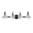 Savoy House Addison 4-Light Bathroom Vanity Light, Matte Black