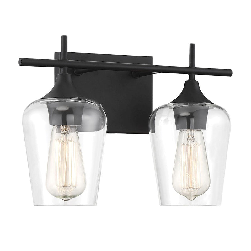 Savoy House Octave Bath Bar, Black