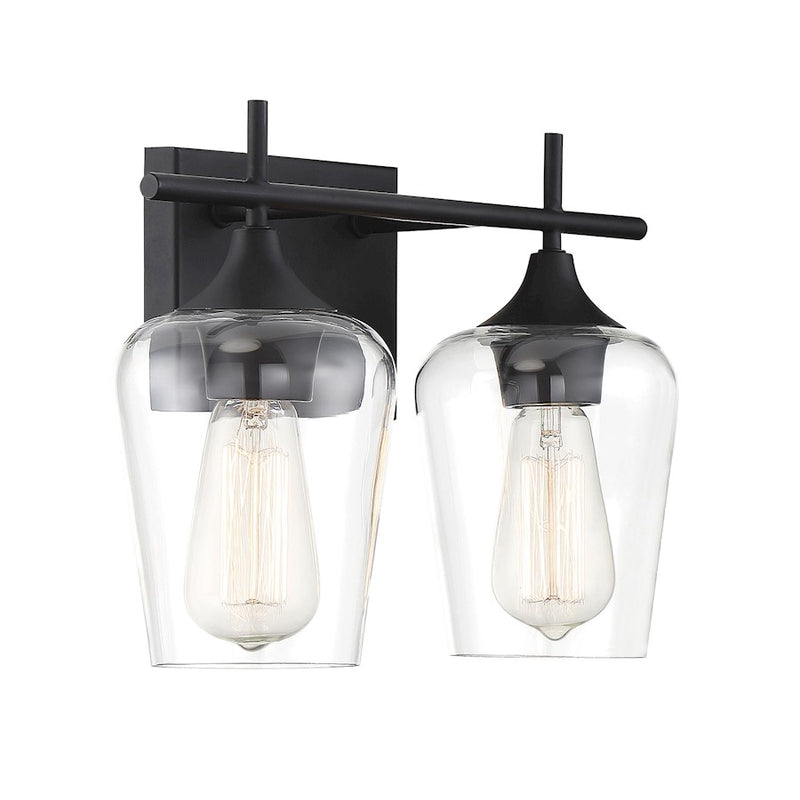Savoy House Octave Bath Bar, Black