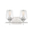 Savoy House Octave 2-Light Bathroom Vanity Light, Satin Nickel - 8-4030-2-SN