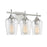 Savoy House Octave 3-Light Bathroom Vanity Light, Polished Chrome