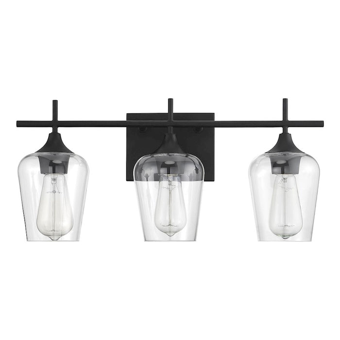 Savoy House Octave Bath Bar, Black