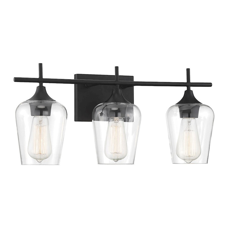 Savoy House Octave Bath Bar, Black