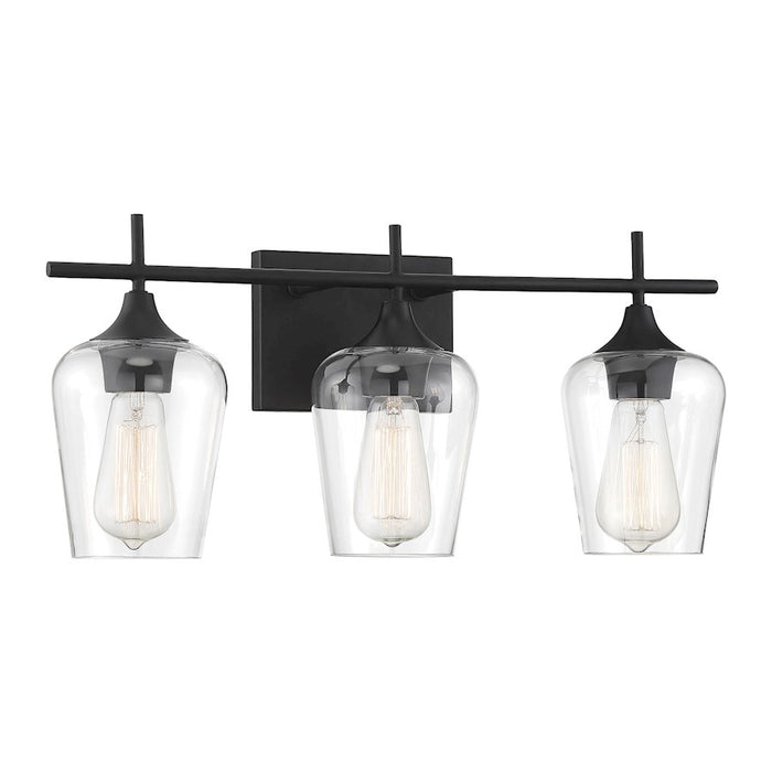 Savoy House Octave Bath Bar, Black