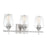 Savoy House Octave 3-Light Bathroom Vanity Light, Satin Nickel