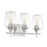 Savoy House Octave 3-Light Bathroom Vanity Light, Satin Nickel