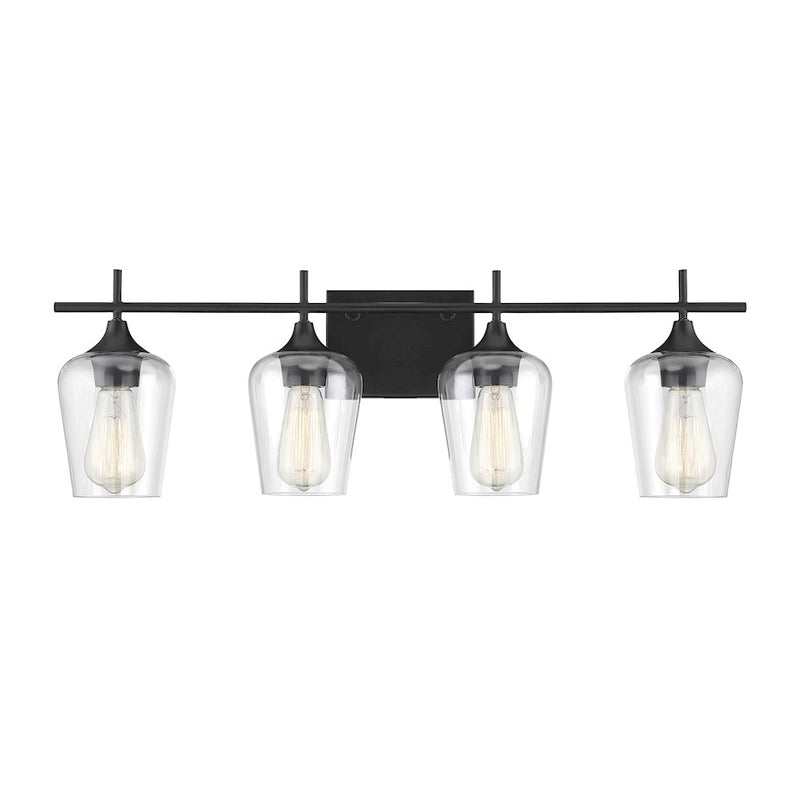 Savoy House Octave Bath Bar, Black