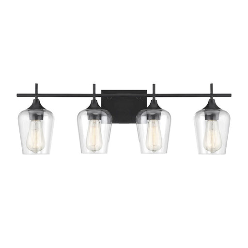 Savoy House Octave Bath Bar, Black