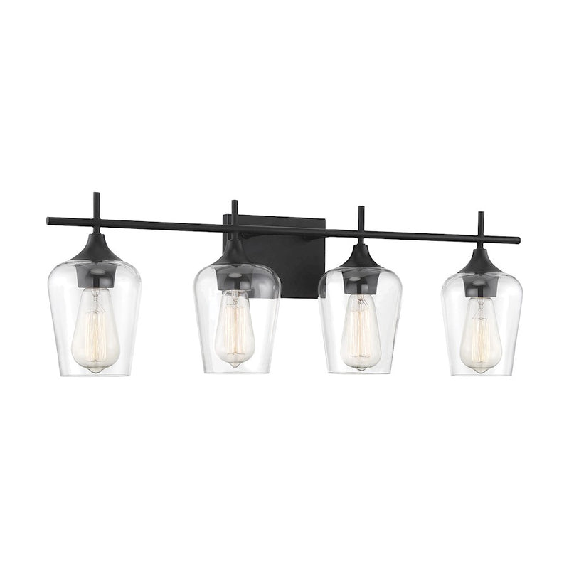 Savoy House Octave Bath Bar, Black