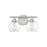 Savoy House Carson 2-Light Bathroom Vanity Light, Satin Nickel