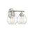 Savoy House Carson 2-Light Bathroom Vanity Light, Satin Nickel