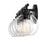 Savoy House Carson 4-Light Bathroom Vanity Light, Matte Black