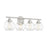 Savoy House Carson 4-Light Bathroom Vanity Light, Satin Nickel