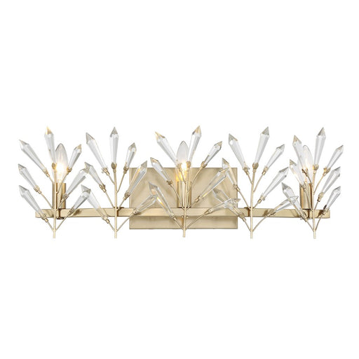 Savoy House Orianna 3 Light Bath, Noble Brass - 8-4075-3-127