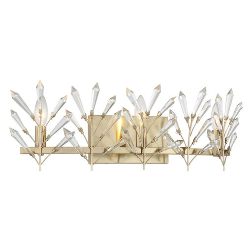 Savoy House Orianna 3 Light Bath, Noble Brass