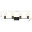 Savoy House Jarrell 4 Lt Bath Sconce, White, Matte Black
