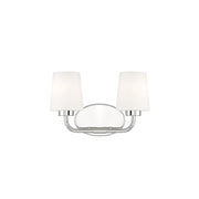 Savoy House Capra 2-Light Bathroom Vanity Light, Polished Nickel - 8-4090-2-109