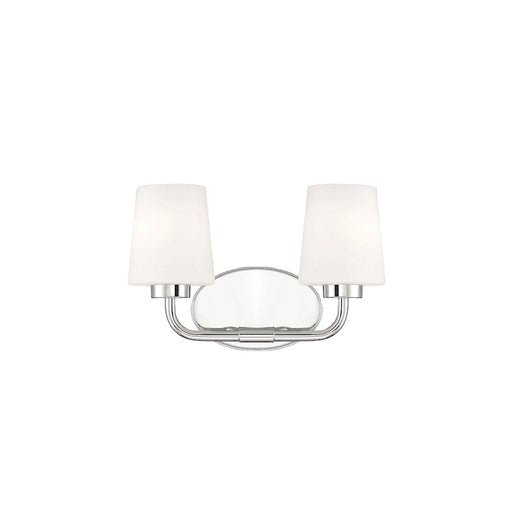 Savoy House Capra 2-Light Bathroom Vanity Light, Polished Nickel - 8-4090-2-109