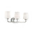 Savoy House Capra 3-Light Bathroom Vanity Light, Polished Nickel