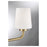 Savoy House Capra 3-Light Bathroom Vanity Light, Warm Brass