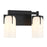 Savoy House Caldwell 2-Light Bathroom Vanity Light, Matte Black