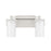 Savoy House Caldwell 2 Light Bath, Satin Nickel/Etched White Opal