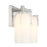 Savoy House Caldwell 2 Light Bath, Satin Nickel/Etched White Opal