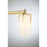 Savoy House Caldwell 3 Light Bath, Warm Brass/Etched White Opal