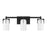 Savoy House Caldwell 3-Light Bathroom Vanity Light, Matte Black