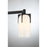 Savoy House Caldwell 3 Light Bath, Matte Black/Etched White Opal