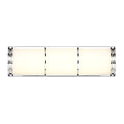 Savoy House Harper LED 16" 16" Bath Sconce, Chrome/White - 8-4204-16-11