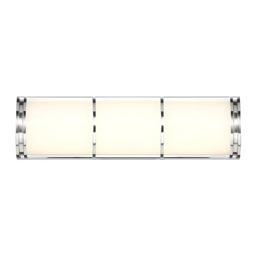 Savoy House Harper LED 16" 16" Bath Sconce, Chrome/White - 8-4204-16-11