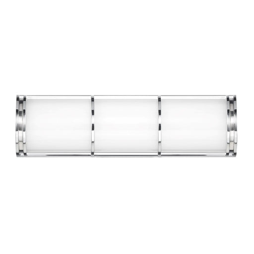 Savoy House Harper LED 16" 16" Bath Sconce, Chrome/White