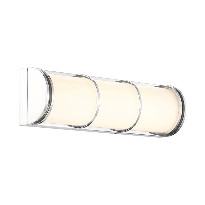 Savoy House Harper LED 16" 16" Bath Sconce, Chrome/White