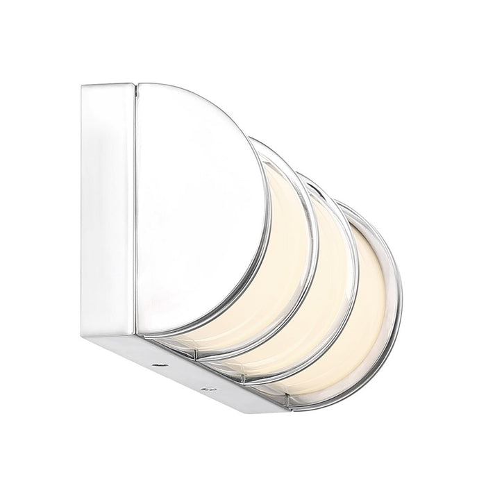 Savoy House Harper LED 16" 16" Bath Sconce, Chrome/White