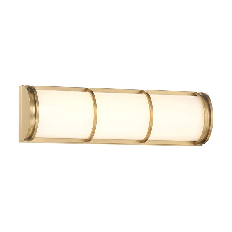 Savoy House Harper LED 16" Bath Sconce, Warm Brass