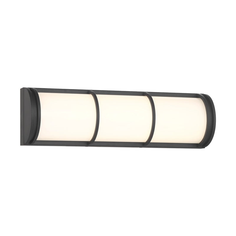 Savoy House Harper LED 16" Bath Sconce, White, Matte Black